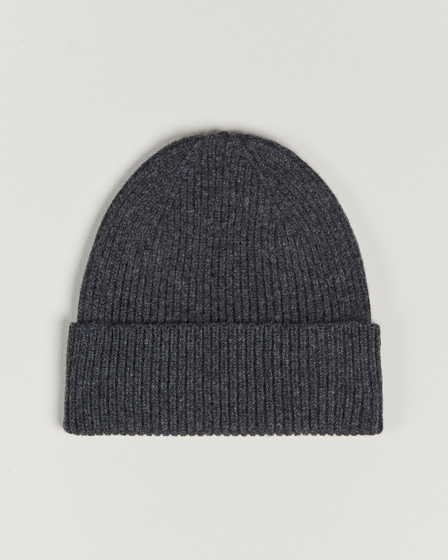 Herren | Mützen | Colorful Standard | Merino Wool Beanie Lava Grey
