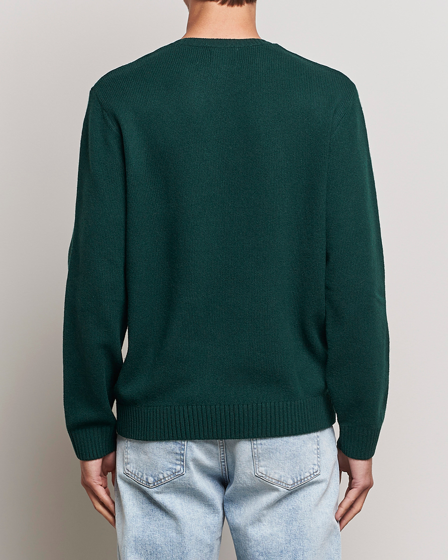 Herren | Pullover | Colorful Standard | Classic Merino Wool Crew Neck Emerald Green