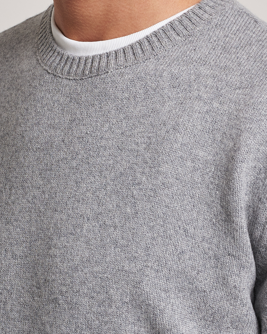 Herren | Pullover | Colorful Standard | Classic Merino Wool Crew Neck Heather Grey