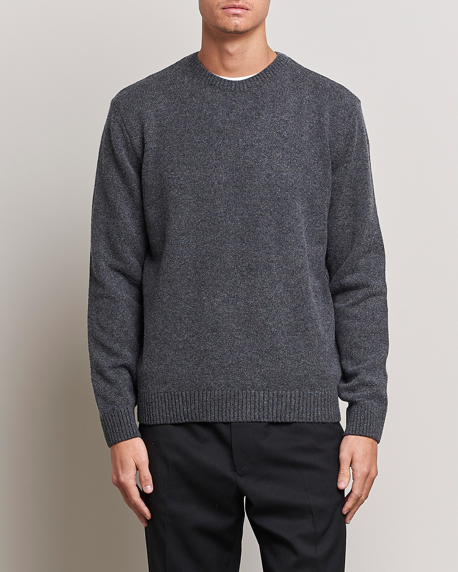 Herren | Kleidung | Colorful Standard | Classic Merino Wool Crew Neck Lava Grey