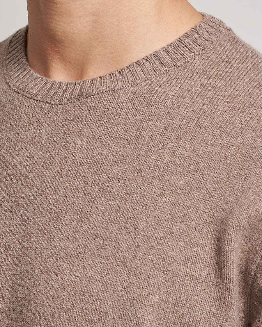 Herren | Pullover | Colorful Standard | Classic Merino Wool Crew Neck Warm Taupe