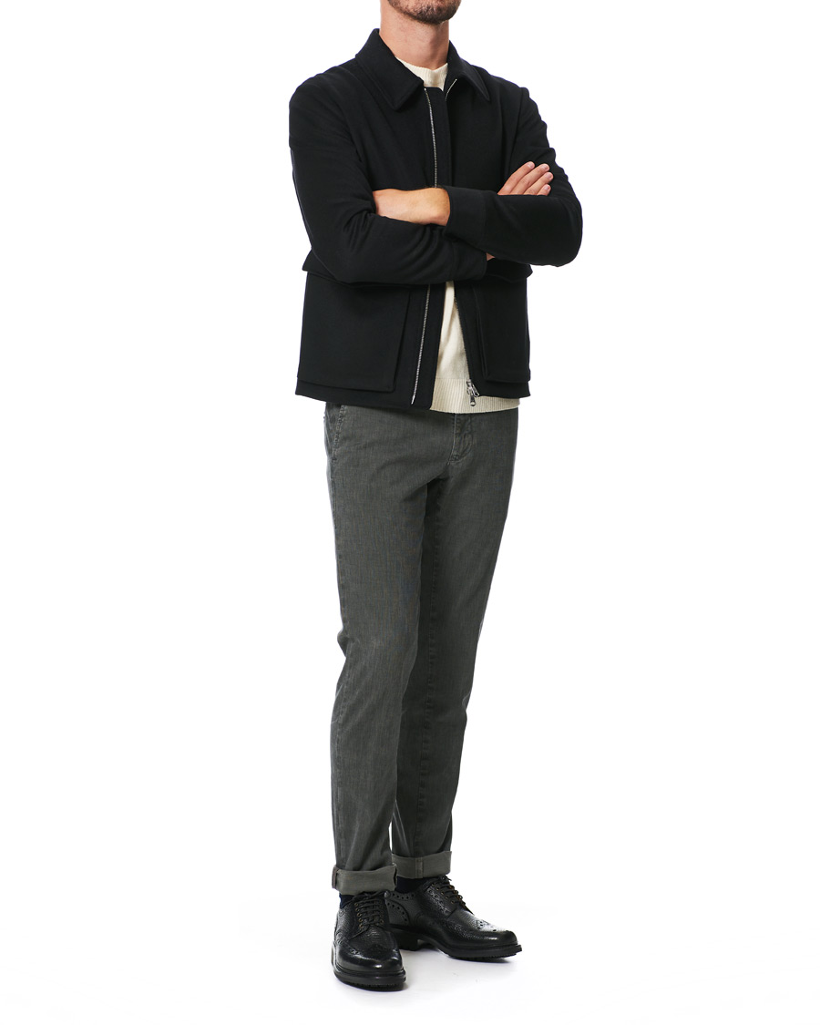 Herren | Grenson Archie Brogue Black Grain | Grenson | Archie Brogue Black Grain