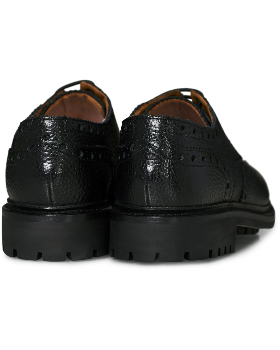 Herren | Grenson Archie Brogue Black Grain | Grenson | Archie Brogue Black Grain