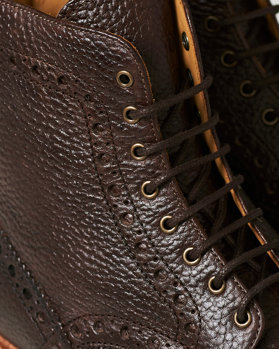 Herren | Grenson Fred Boot Dark Brown Grain | Grenson | Fred Boot Dark Brown Grain