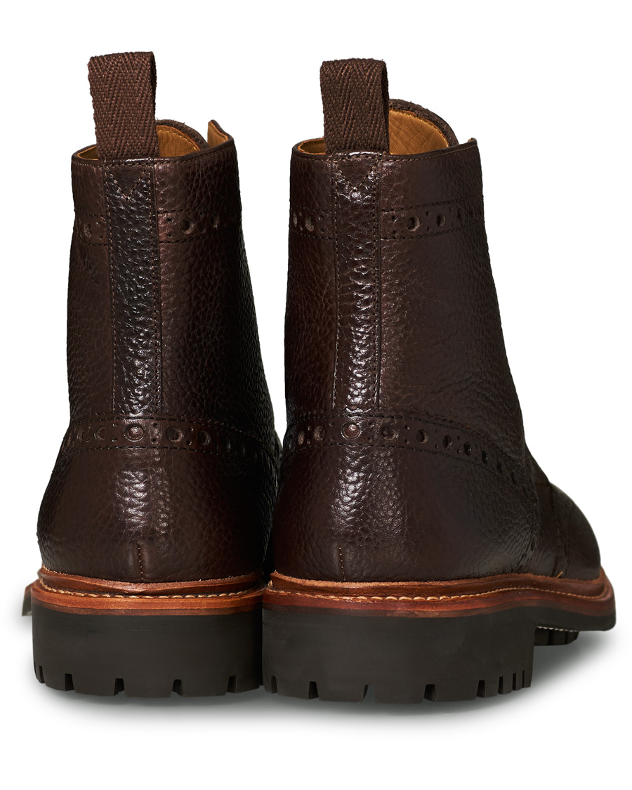 Herren | Grenson Fred Boot Dark Brown Grain | Grenson | Fred Boot Dark Brown Grain
