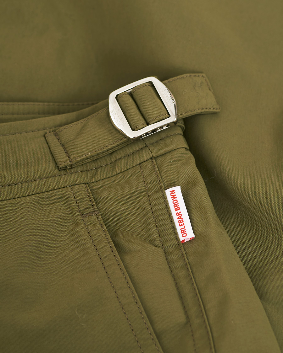 Herren | Badehosen | Orlebar Brown | Bulldog Medium Length Swim Shorts Olive