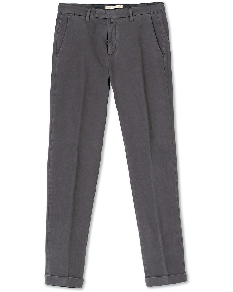 Herren | Hosen | Briglia 1949 | Slim Fit Cotton Chino Grey