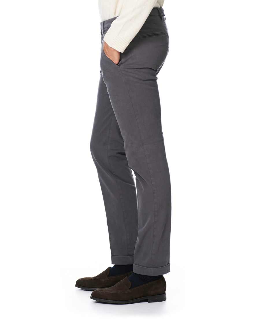 Herren | Hosen | Briglia 1949 | Slim Fit Cotton Chino Grey