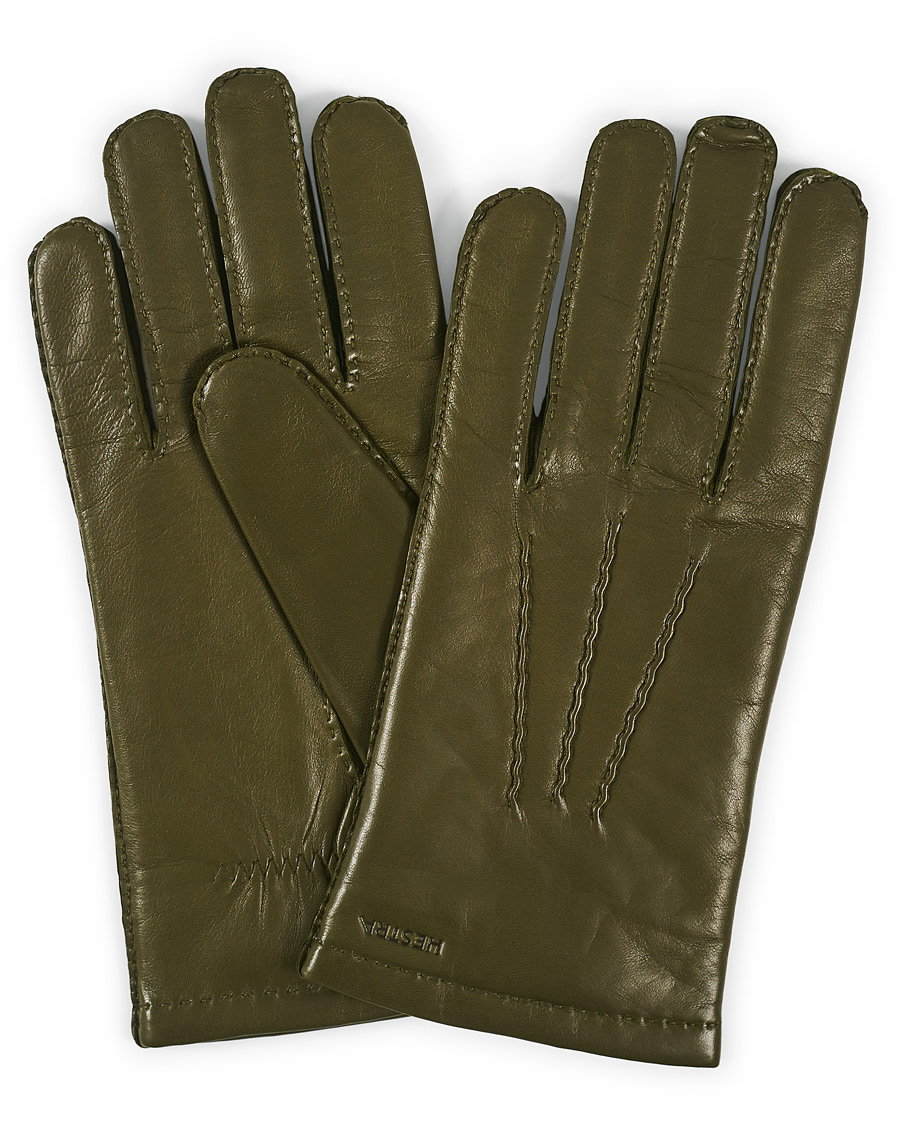 Herren | Hestra Edward Wool Liner Glove Loden | Hestra | Edward Wool Liner Glove Loden