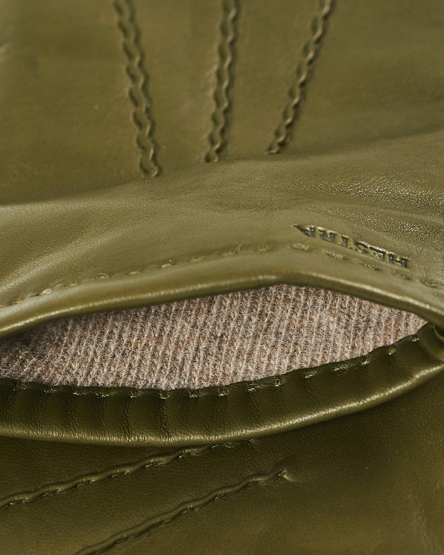 Herren | Hestra Edward Wool Liner Glove Loden | Hestra | Edward Wool Liner Glove Loden
