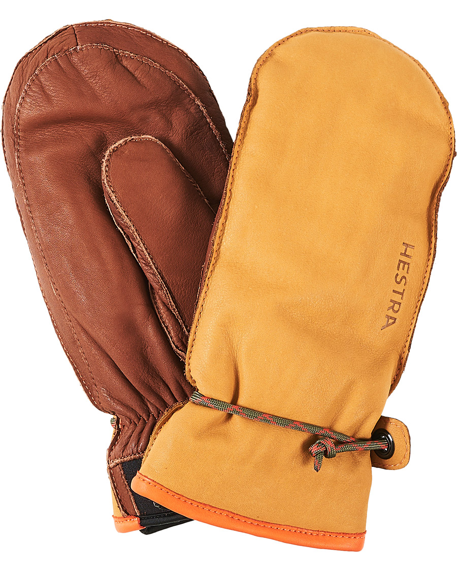 Herren | Hestra Wakayama Leather Mit Ski Glove Cognac/Brown | Hestra | Wakayama Leather Mit Ski Glove Cognac/Brown