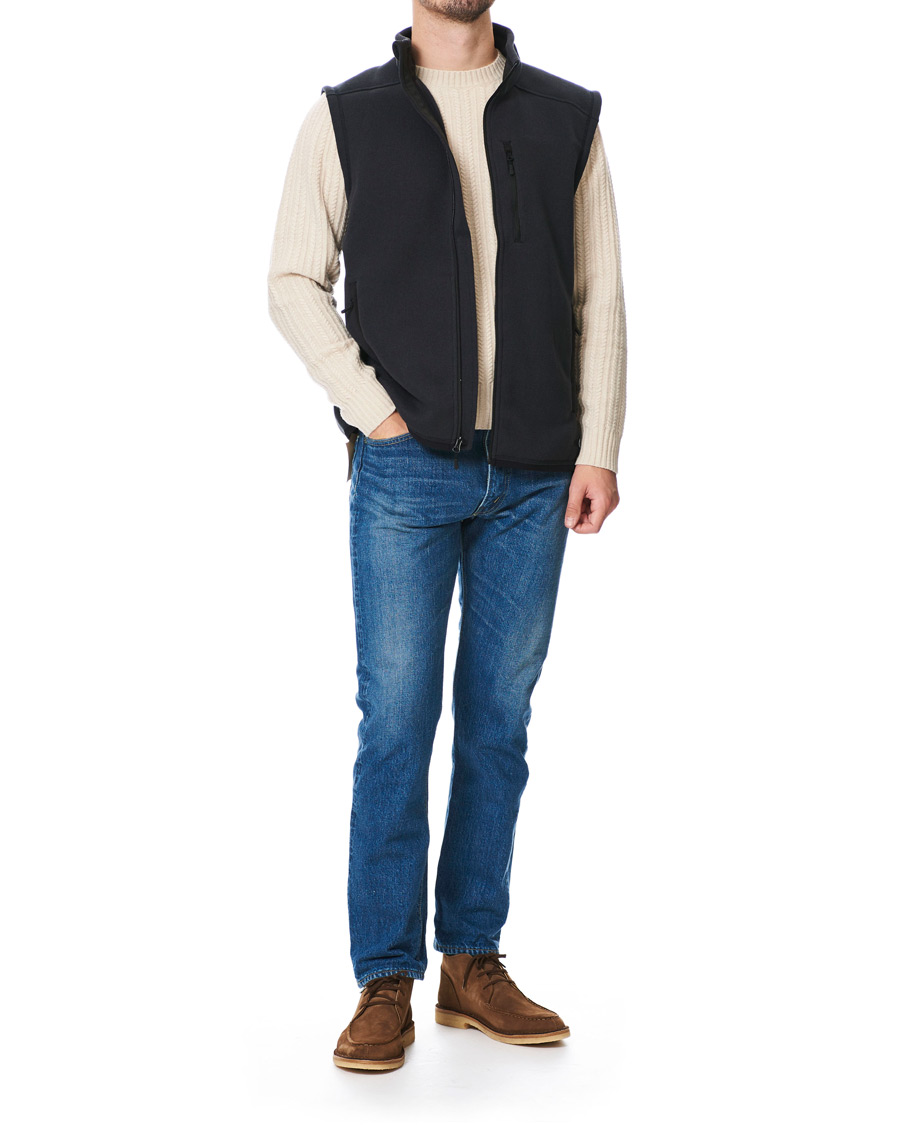 Herren | Pullover | Filson | Ridgeway Fleece Vest Dark Navy