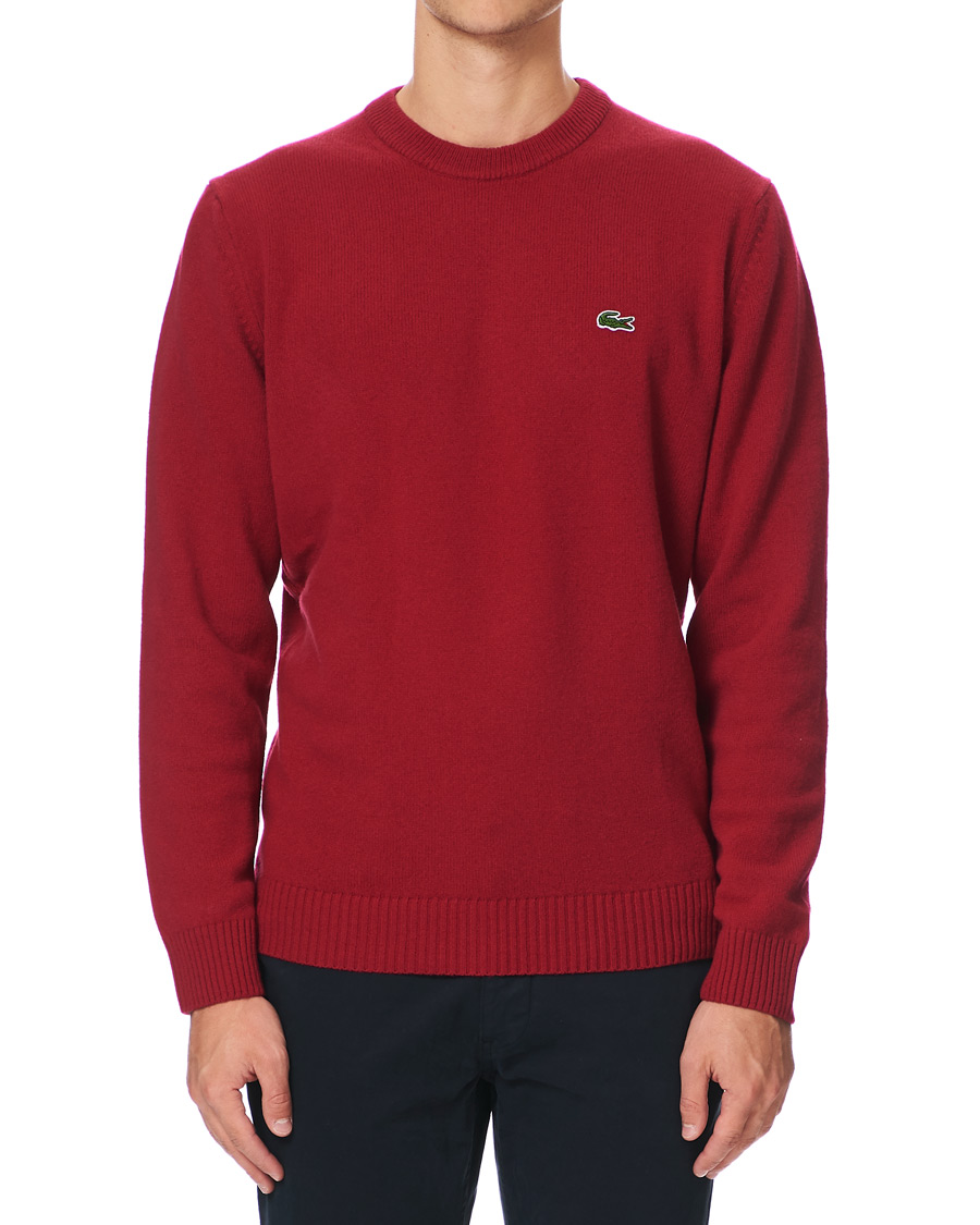 Lacoste lambswool hotsell jumper