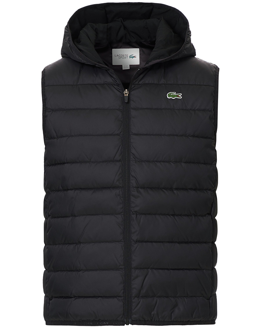 Herren | Jacken | Lacoste | Hooded Vest Noir
