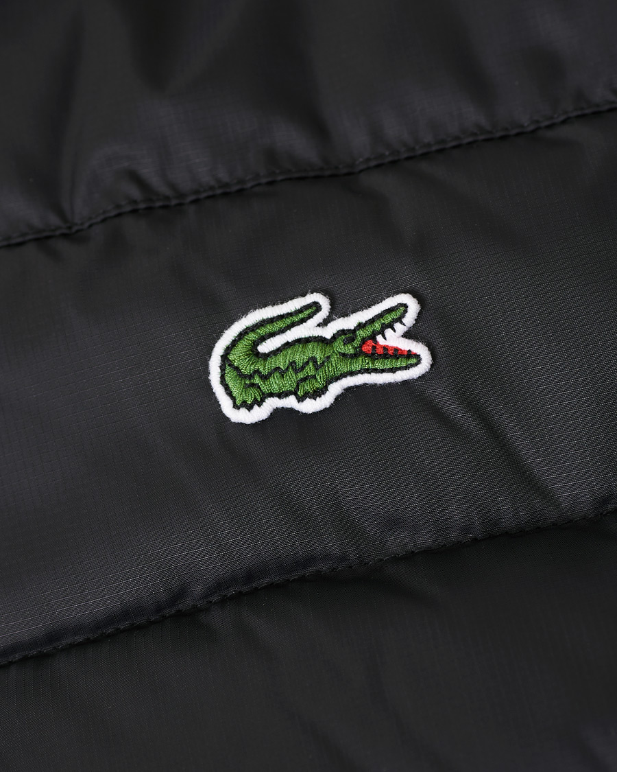 Herren | Jacken | Lacoste | Hooded Vest Noir
