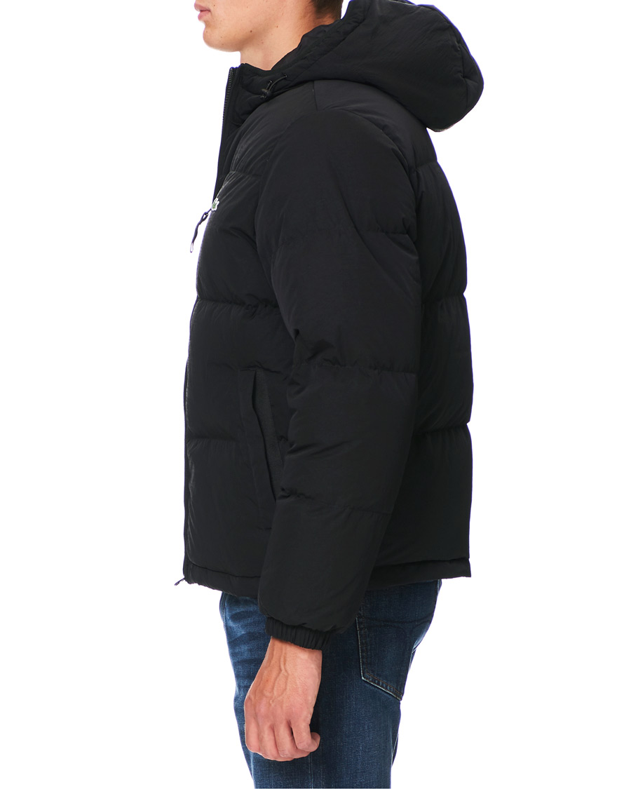 Herren | Jacken | Lacoste | Down Hooded Jacket Noir