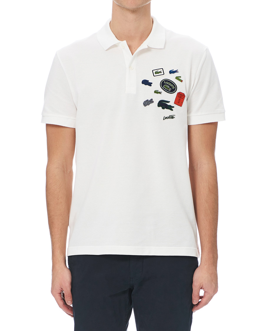 Herren | Poloshirts | Lacoste | Original Patch Polo Pique White