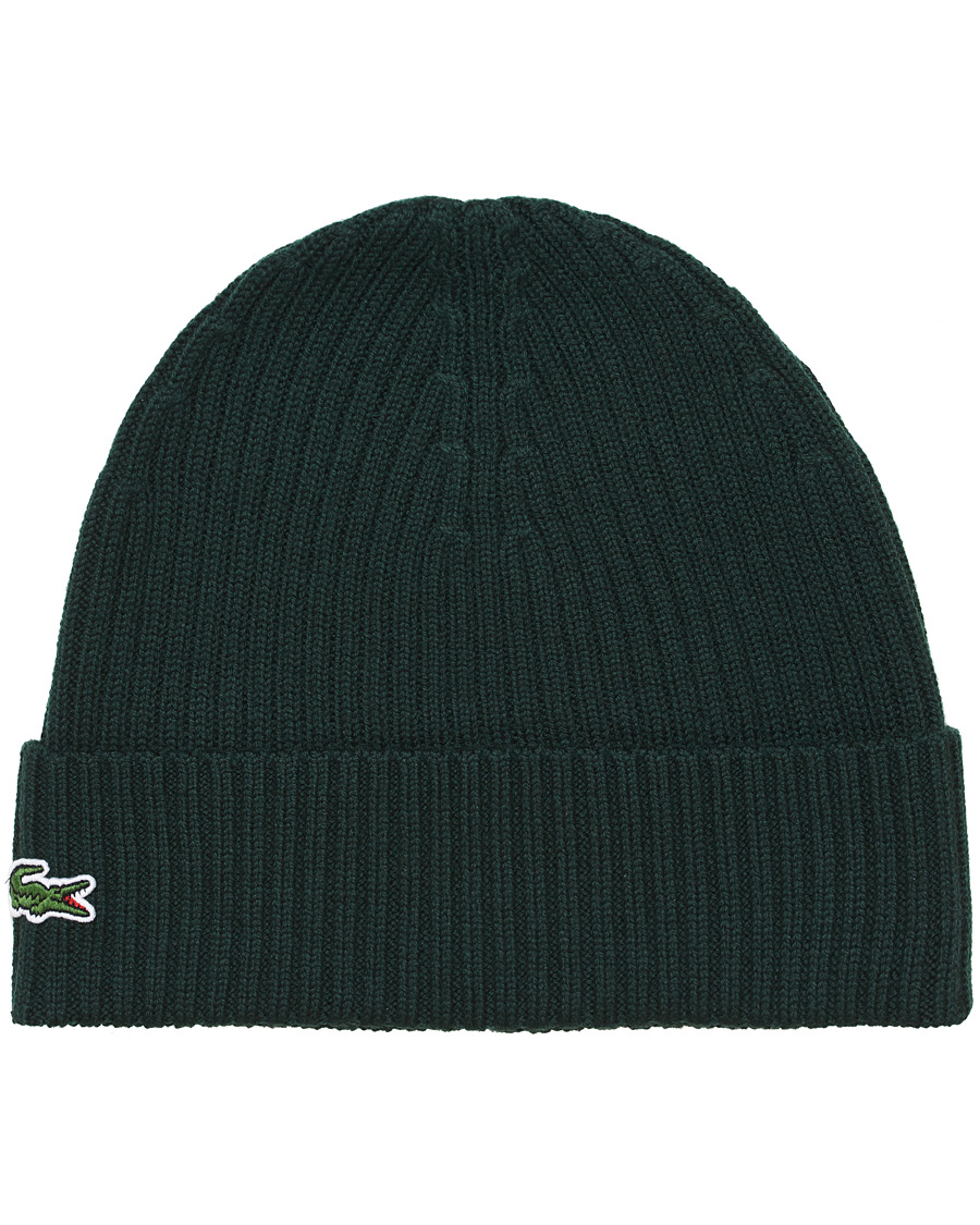 Herren | Lacoste Knitted Beanie Sinople | Lacoste | Knitted Beanie Sinople