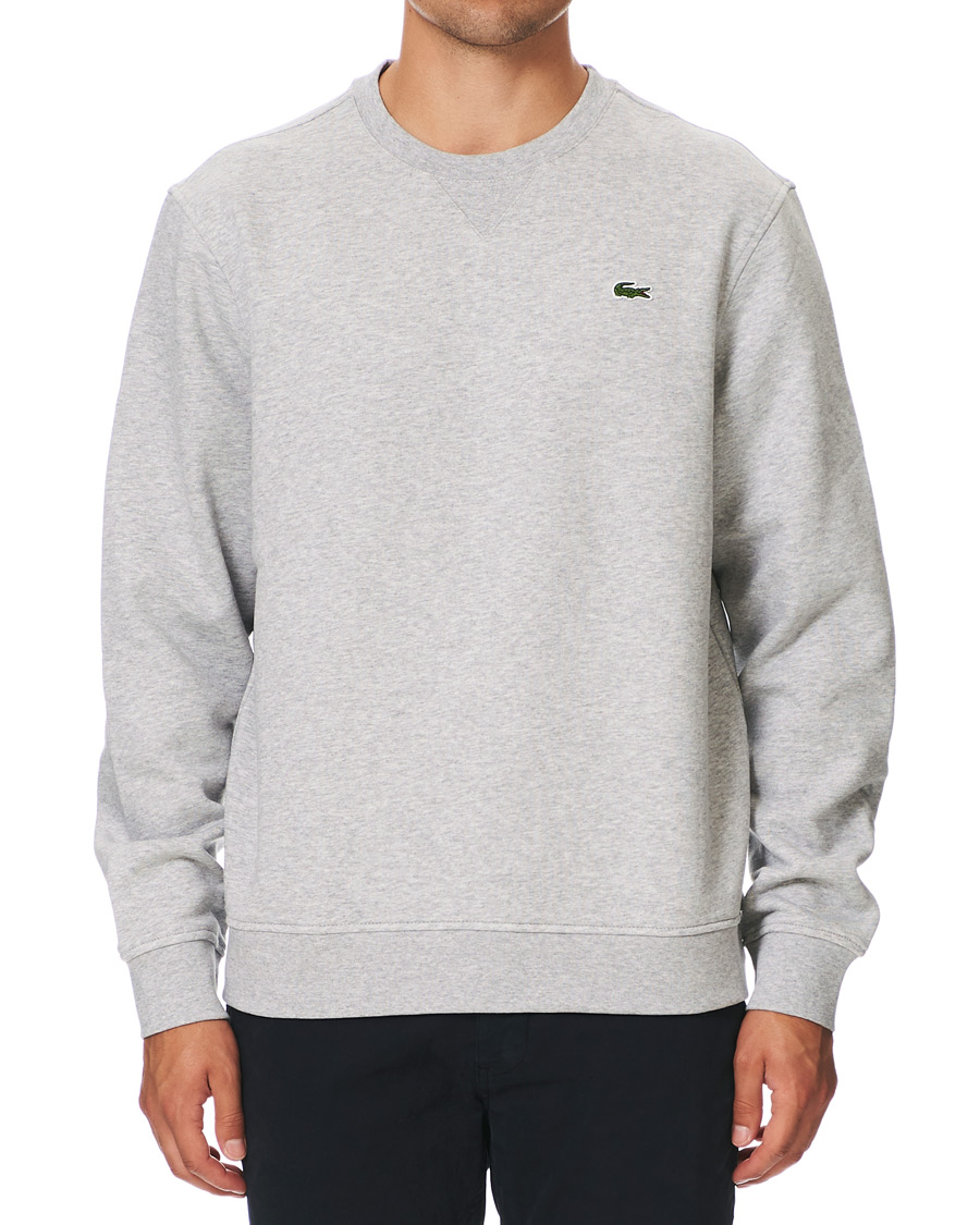 Herren | Pullover | Lacoste | Crew Neck Sweatshirt Argent Chine