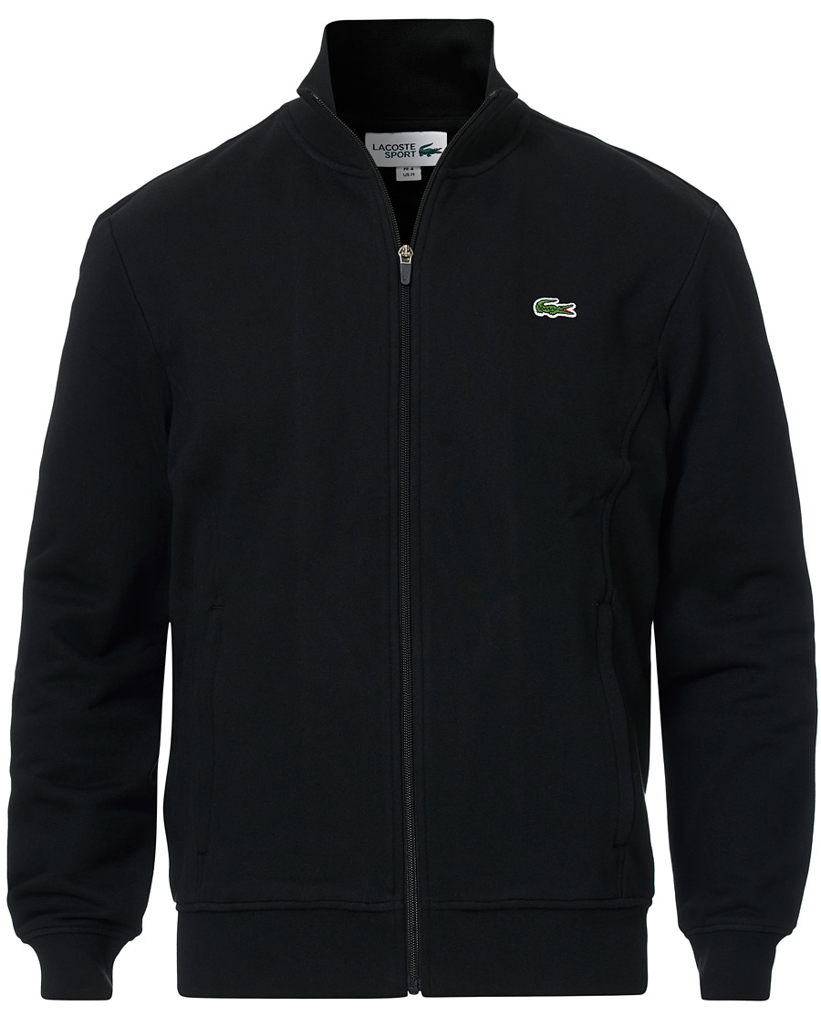 Herren | Pullover | Lacoste Sport | Full Zip Sweater Black