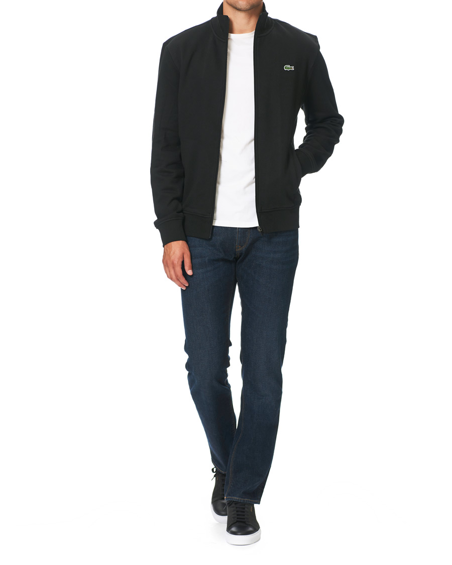 Herren | Pullover | Lacoste Sport | Full Zip Sweater Black