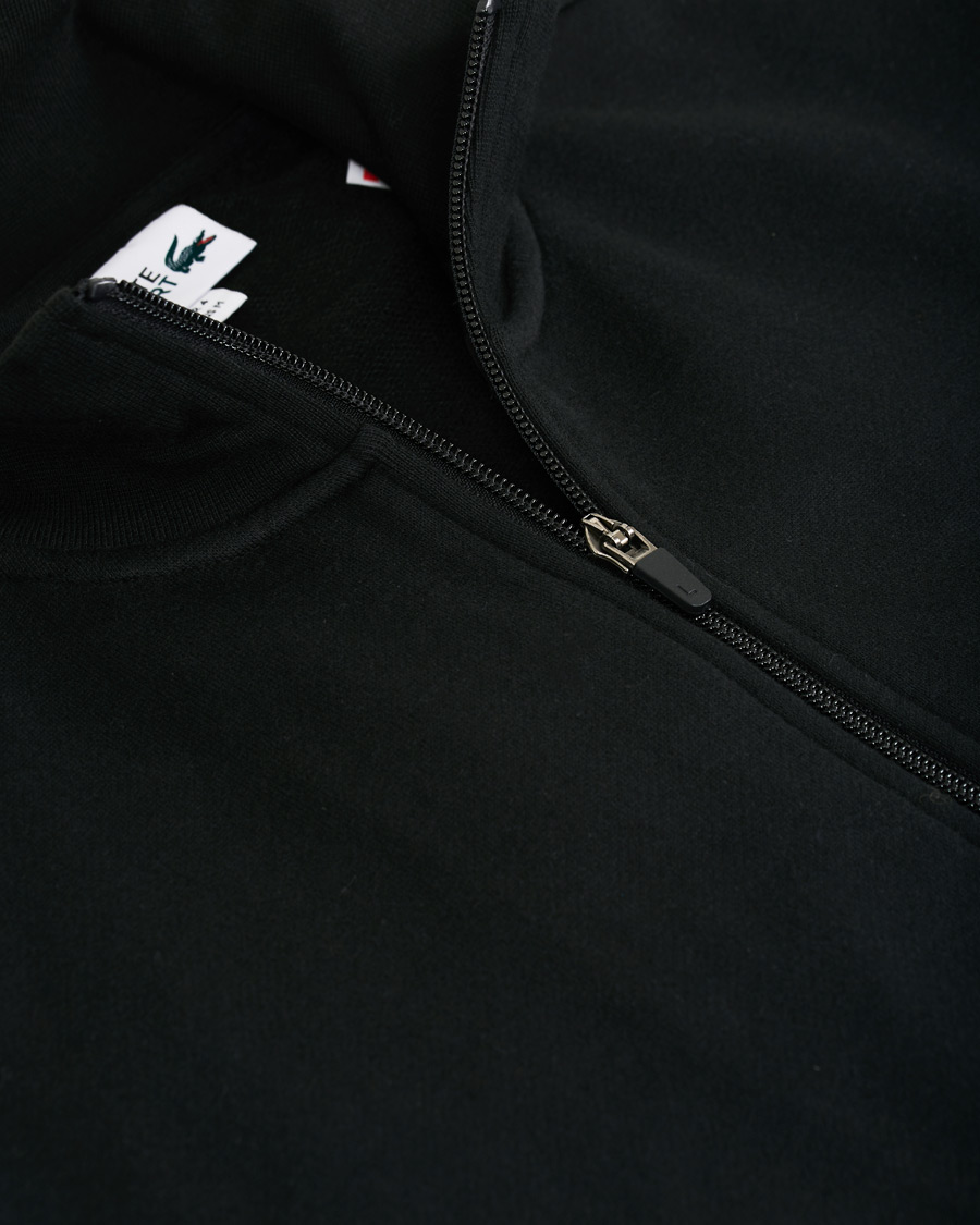 Herren | Pullover | Lacoste Sport | Full Zip Sweater Black
