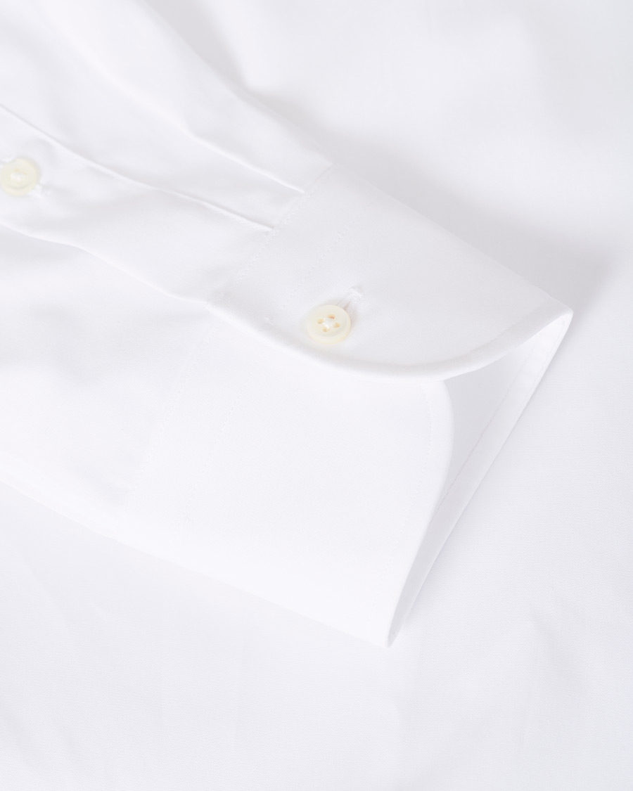 Herren | Hemden | Kamakura Shirts | Slim Fit Pinpoint Oxford Shirt White