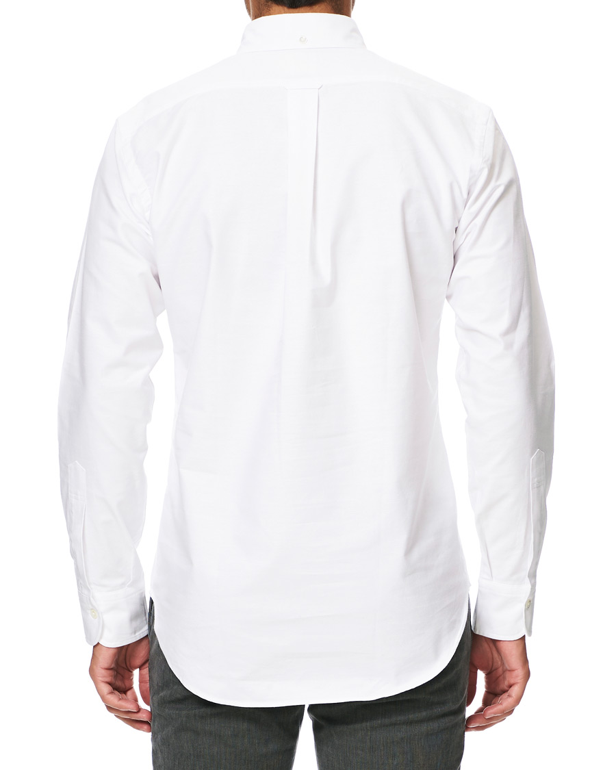 Herren | Hemden | Kamakura Shirts | Vintage Ivy New York Popover Shirt White