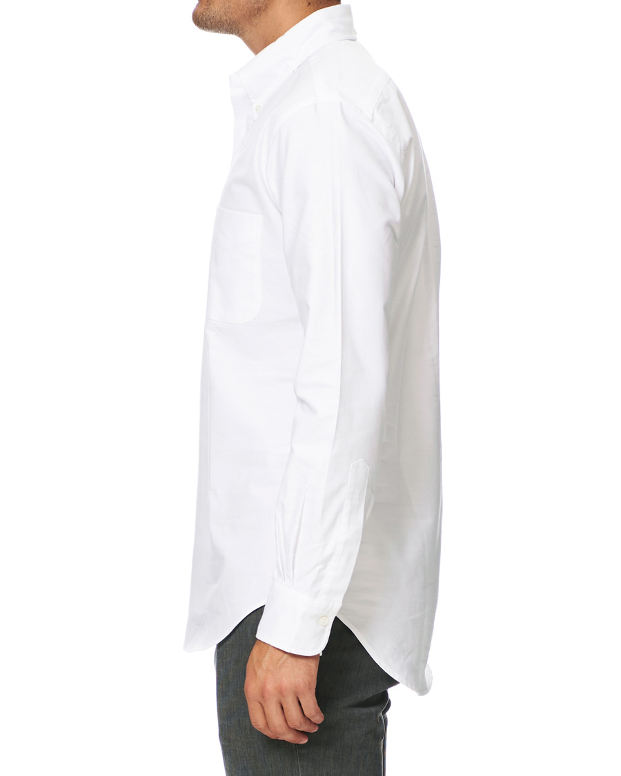 Herren | Hemden | Kamakura Shirts | Vintage Ivy New York Popover Shirt White