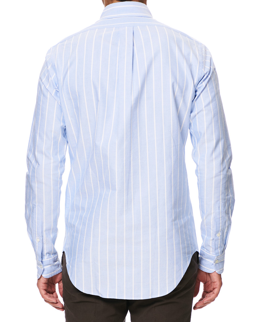 Herren | Hemden | Kamakura Shirts | Slim Fit Oxford Sport Shirt Blue