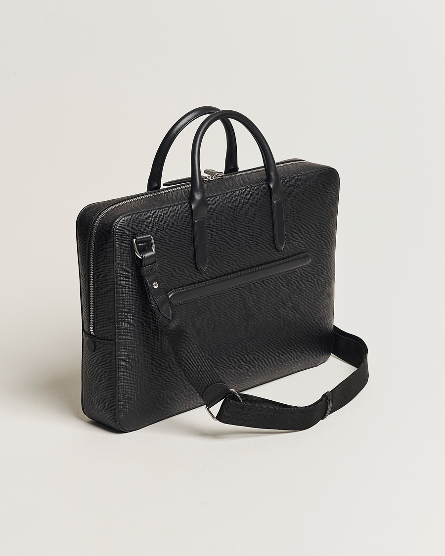 Herren | Taschen | Smythson | Panama Lightweight Briefcase Black