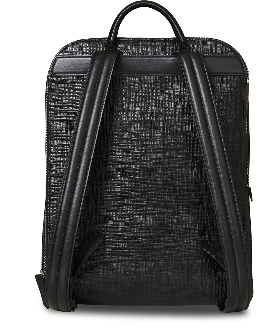 Herren | Smythson Panama Zip Around Backpack Black | Smythson | Panama Zip Around Backpack Black