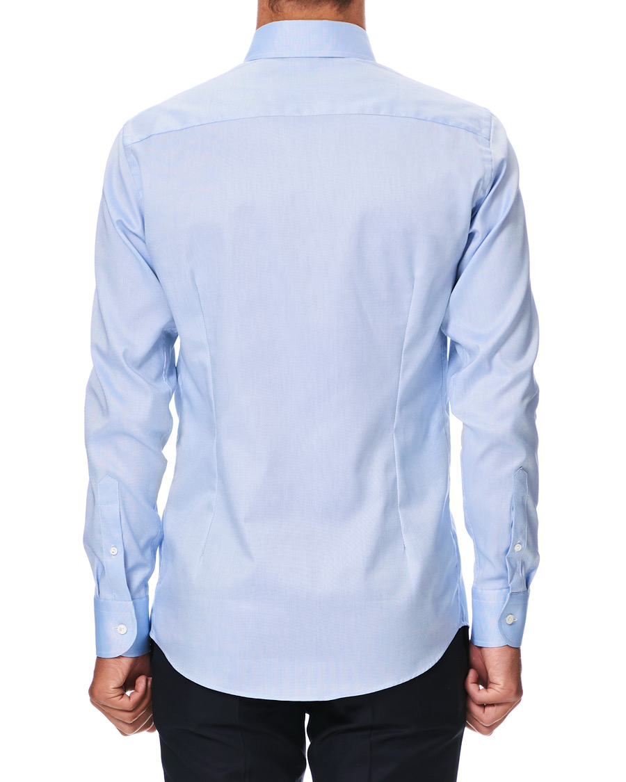 Herren | Hemden | Eton | Slim Fit Royal Oxford Button Down Shirt Light Blue