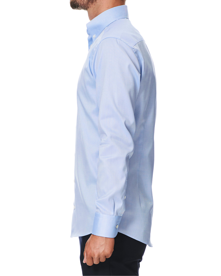 Herren | Hemden | Eton | Slim Fit Royal Oxford Button Down Shirt Light Blue