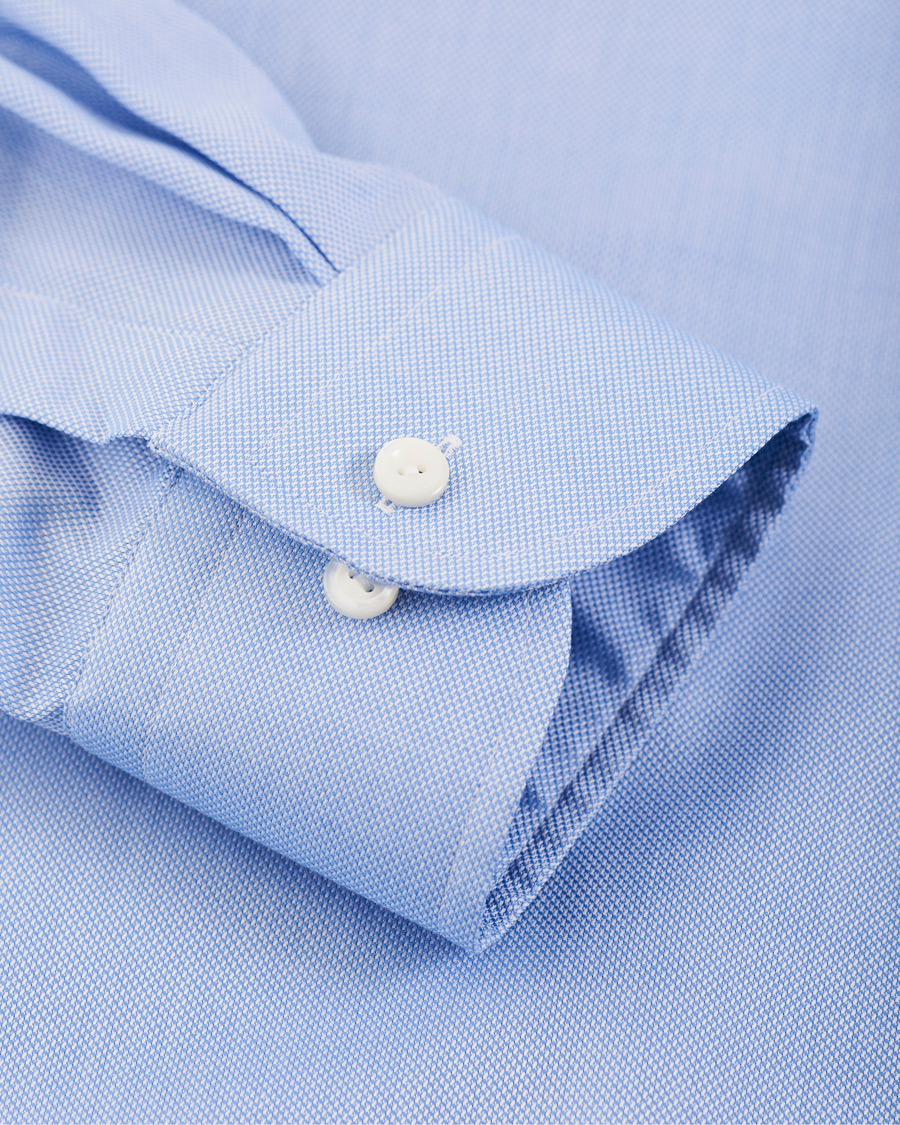 Herren | Hemden | Eton | Contemporary Fit Royal Oxford Button Down Shirt Light Blue