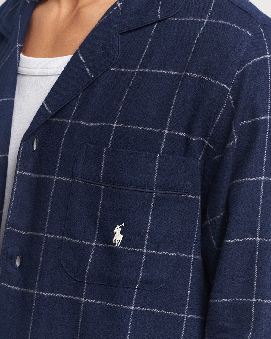 Herren | Polo Ralph Lauren Pyjama Set Navy Windowpane | Polo Ralph Lauren | Pyjama Set Navy Windowpane