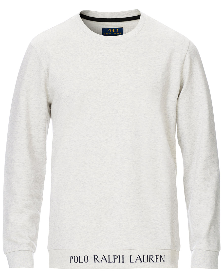 Herren | Pullover | Polo Ralph Lauren | Logo Crew Neck Sweatshirt Heather Grey