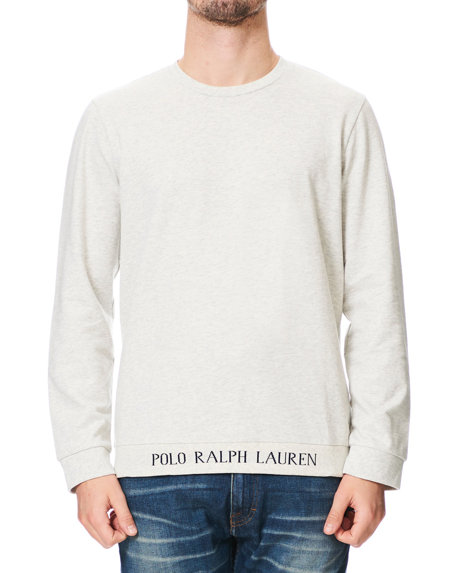 Herren | Pullover | Polo Ralph Lauren | Logo Crew Neck Sweatshirt Heather Grey