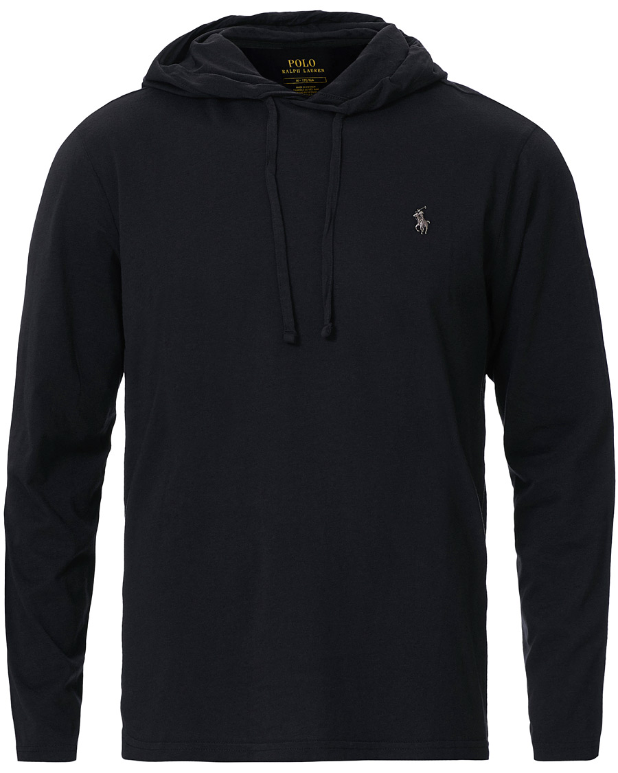 Herren | Pullover | Polo Ralph Lauren | Long Sleeve Hoodie Polo Black