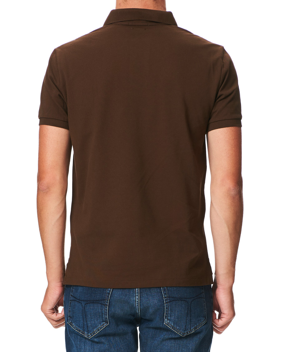 Herren | Poloshirts | Polo Ralph Lauren | Custom Slim Fit Polo Cooper Brown