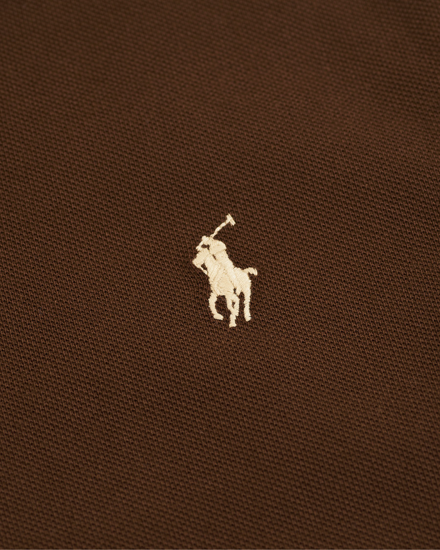 Herren | Poloshirts | Polo Ralph Lauren | Custom Slim Fit Polo Cooper Brown