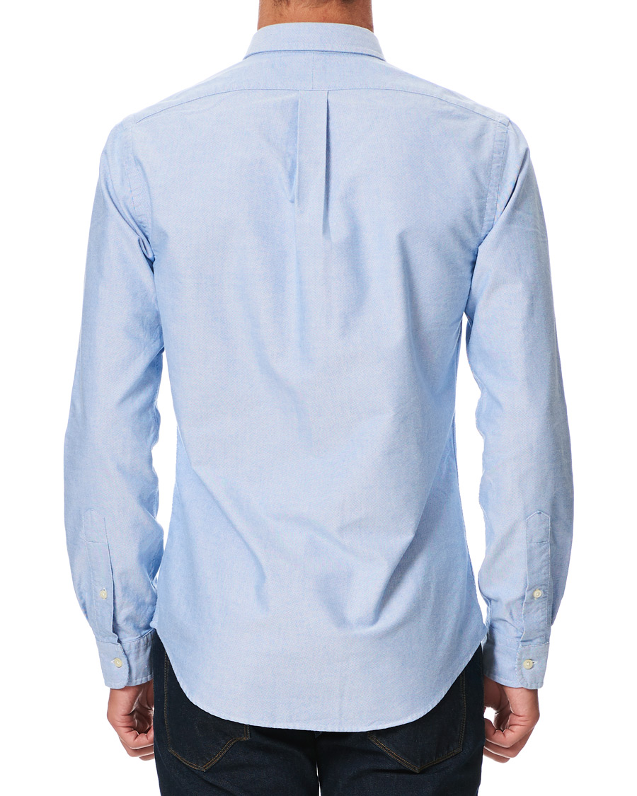 Herren | Hemden | Polo Ralph Lauren | Slim Fit Contrast Oxford Shirt Light Blue
