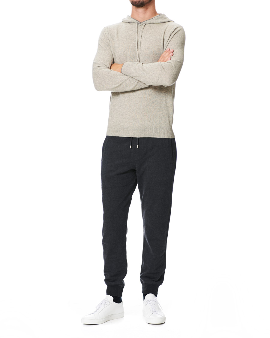 Herren | Pullover | RLX Ralph Lauren | Washable Cashmere Hoodie Dark Sport Heather