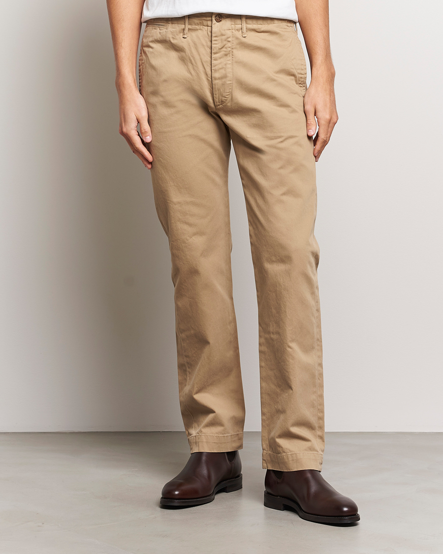 Herren | | RRL | Officers Flat Pant New Military Khaki