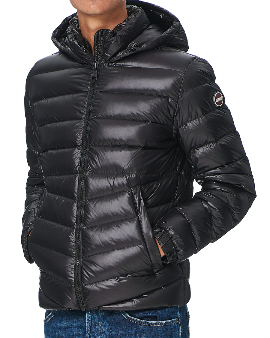 Herren | Jacken | Colmar | Blaze High Shine Down Hooded Jacket Black