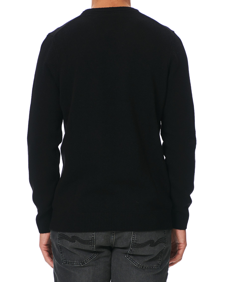 Herren | Pullover | Lyle & Scott | Lambswool Crew Neck Pullover Black