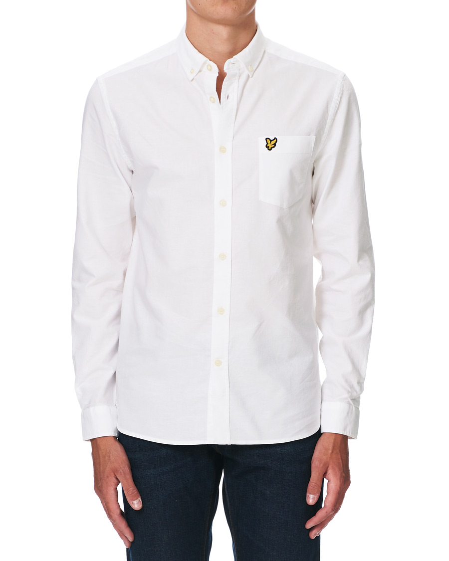 Herren | Oxfordhemden | Lyle & Scott | Lightweight Oxford Shirt White