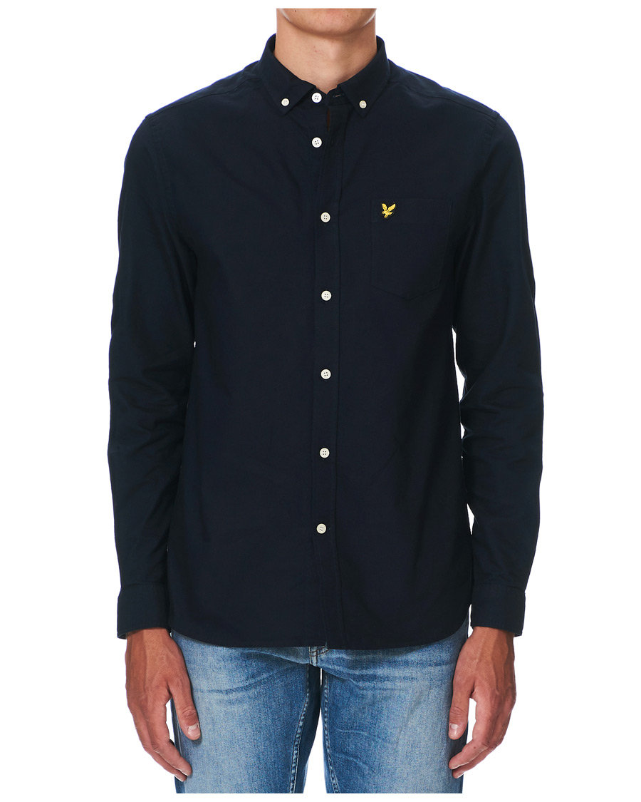 Herren | Hemden | Lyle & Scott | Lightweight Oxford Shirt Dark Navy