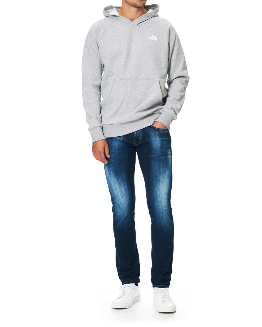 Herren | Pullover | The North Face | Raglan Redbox Hoodie Grey Heather