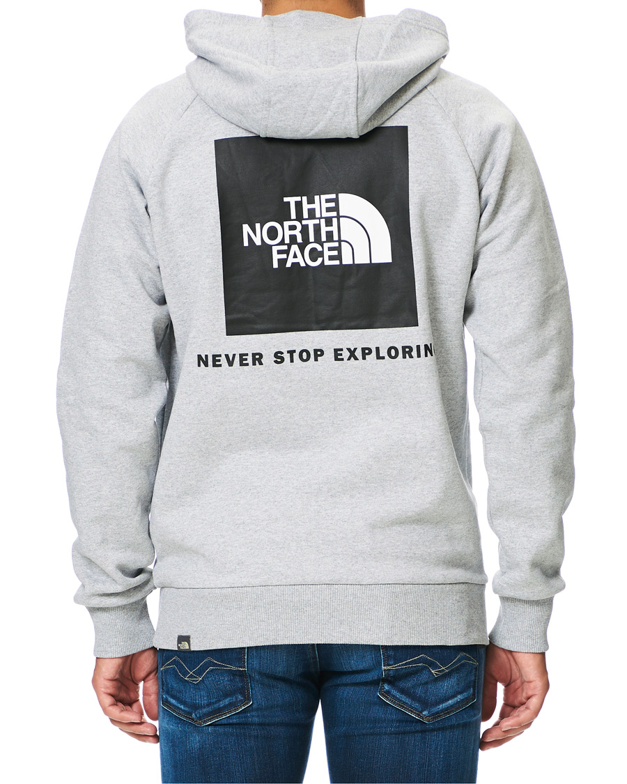 Herren | Pullover | The North Face | Raglan Redbox Hoodie Grey Heather